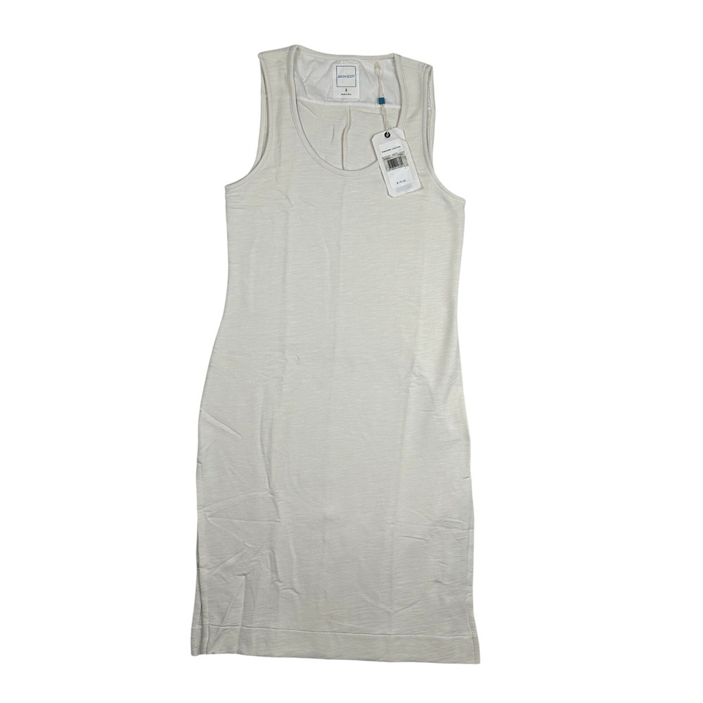 Jason Scott Sleeveless Long Dress Crme Modal Blend Size S
